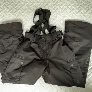 Ripzone Unisex Black Snow Pants Ski Winter Youth Large